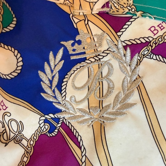 Y2K Chain Print Flared Ski Snowboard Pants - Picture 7 of 10